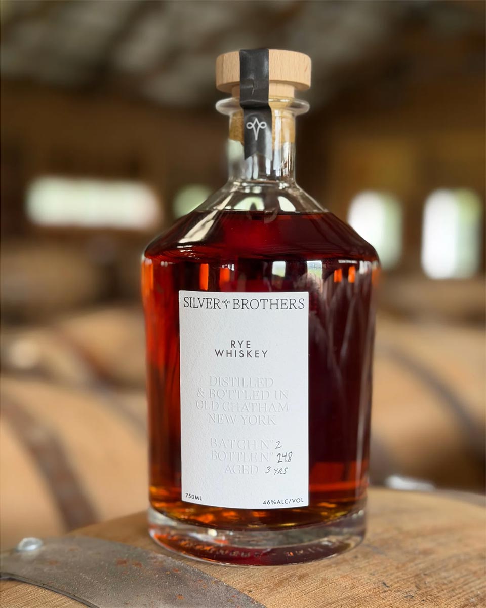 Silver Brothers 3 Year Rye Whiskey Batch No. 2